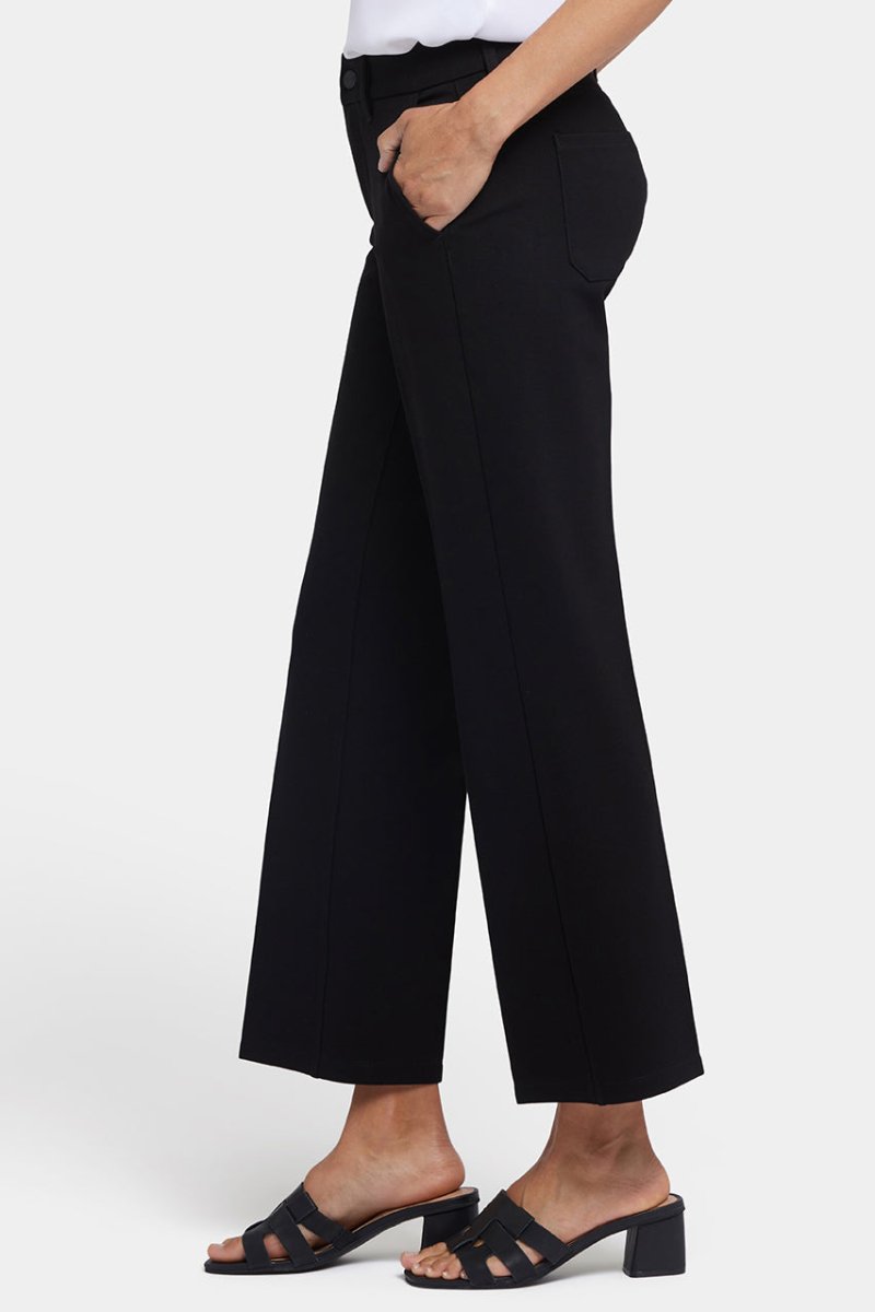 Straight Sculpt-Her™ Trouser | Black | Pants | NYDJ