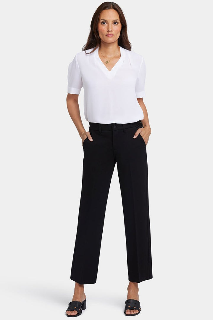 Straight Sculpt-Her™ Trouser | Black | Pants | NYDJ