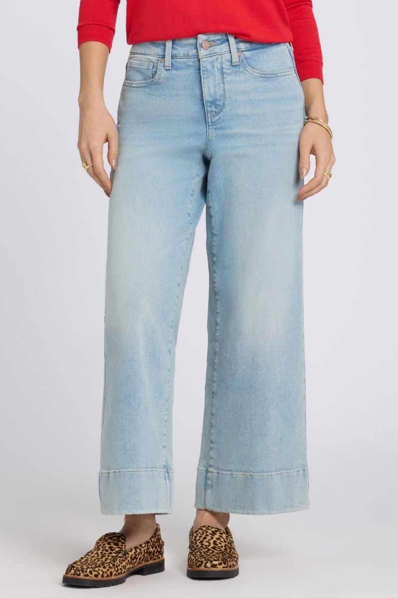 Teresa Wide Leg Ankle Jeans In Re-New Denim | Keys View | Denim | NYDJ
