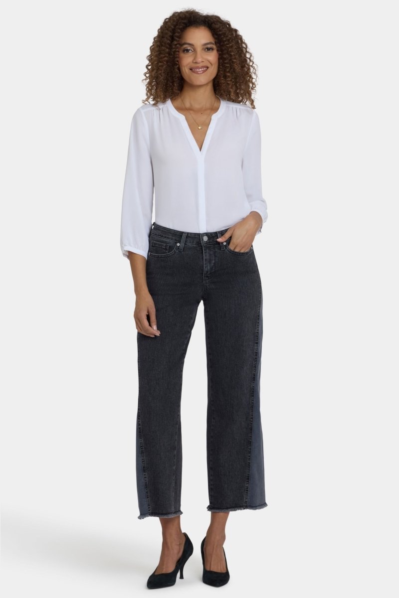 Teresa Wide Leg Ankle | Street Shade | Denim | NYDJ