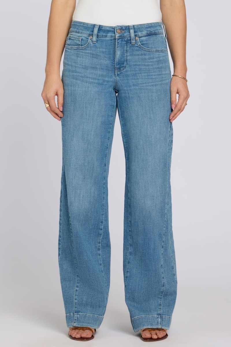 Teresa Wide Leg Jeans | Dawn Rock | Denim | NYDJ