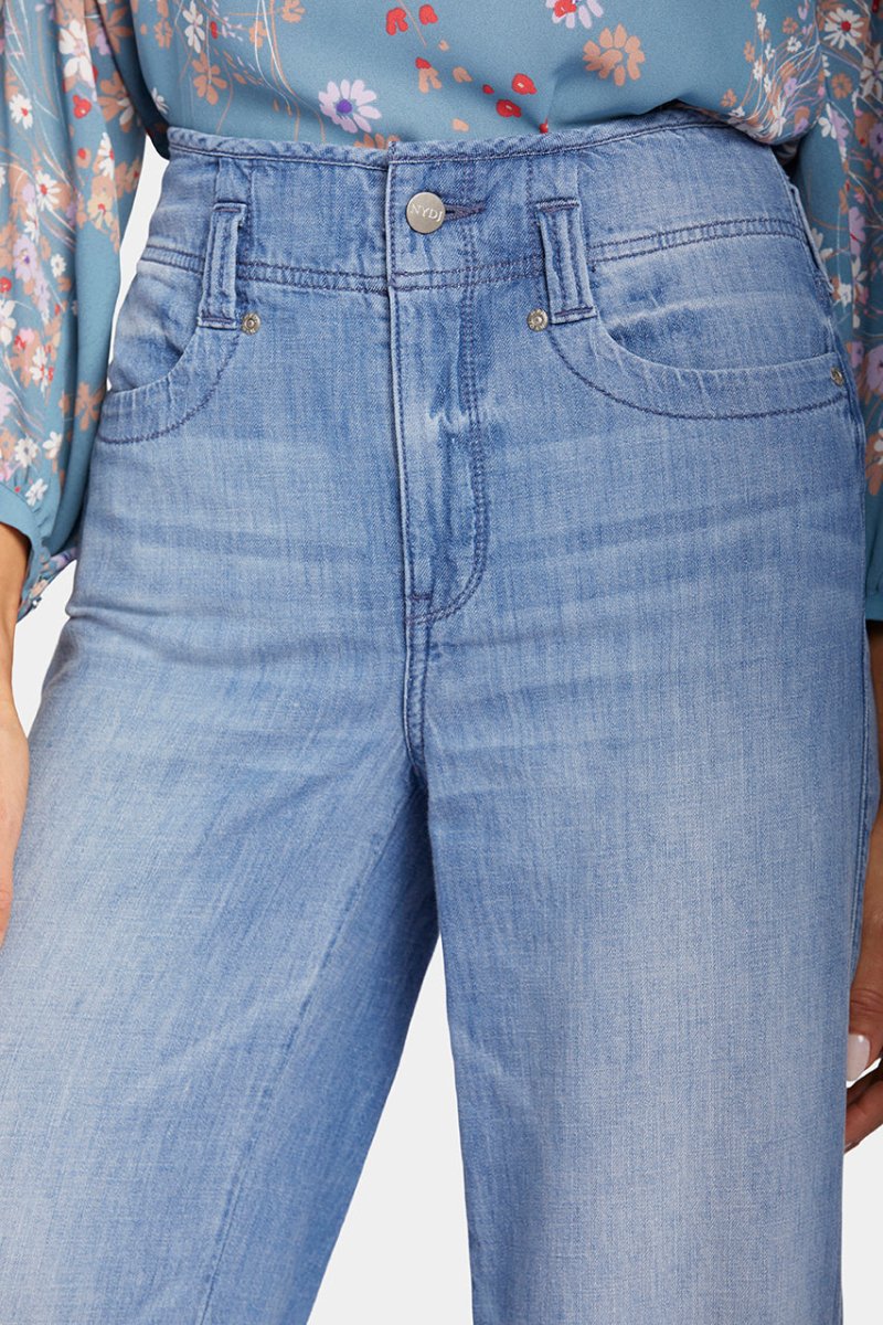 Teresa Wide Leg Jeans Medium Blue High Rise Premium Denim | Everly | Pants | NYDJ