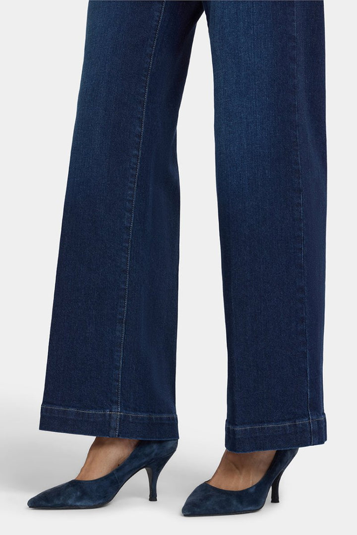 Teresa Wide Leg Jeans | Midnight Breeze | Denim | NYDJ