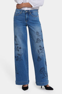 Teresa Wide Leg Jeans | Water Canyon | Denim | NYDJ