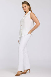 Victoria Blouse Optic White | Optic White | Blouse | NYDJ