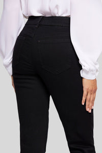 Waist-Match™ Marilyn Straight Jeans | Black | Pants | NYDJ