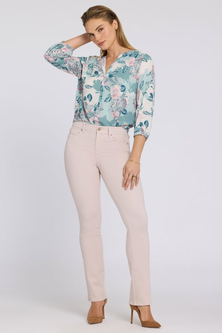 Waist-Match™ Marilyn Straight Jeans | Rock Flower | Pants | NYDJ