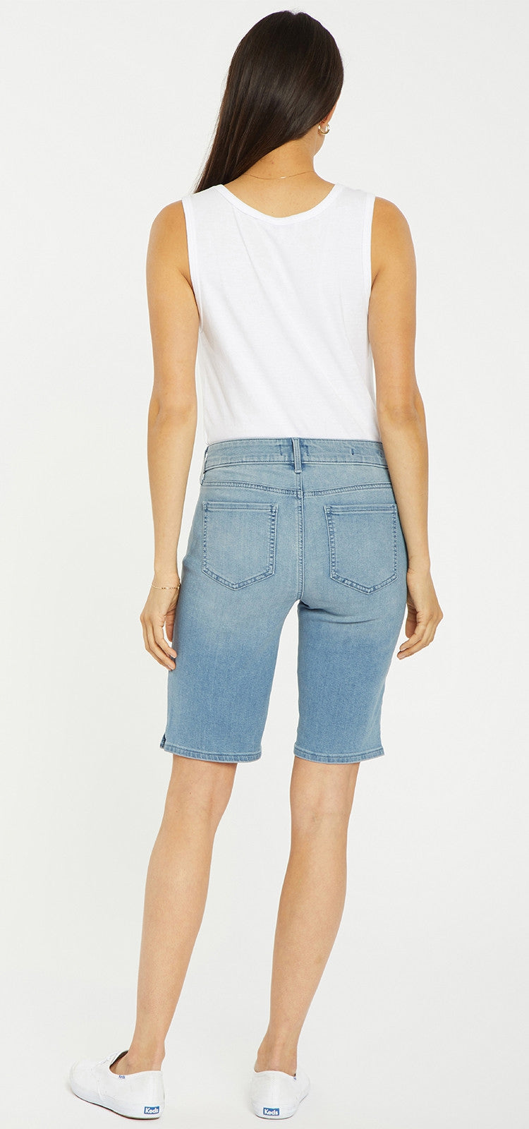 Briella Short Light Blue Cool Embrace® Denim | Camille | Shorts | NYDJ