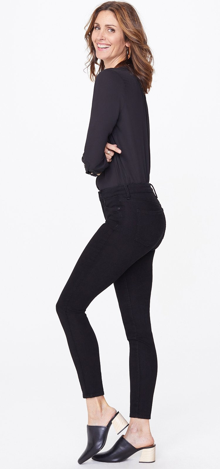 Ami Skinny Jeans Black Premium Denim | Black | Denim | NYDJ