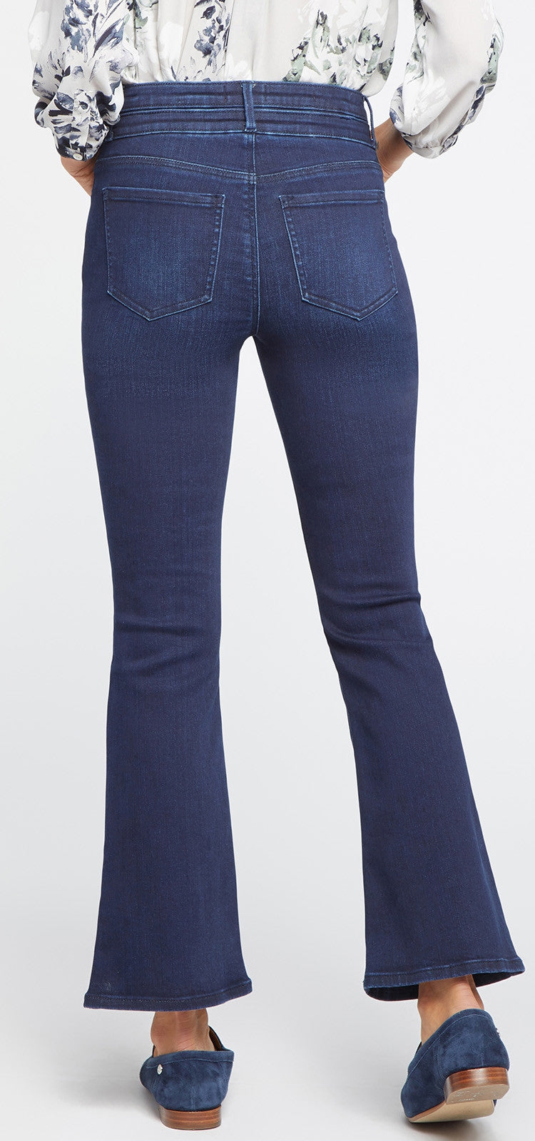 High Rise Ava Daring Flare Jeans Dark Blue Premium Denim | Underground | Denim | NYDJ