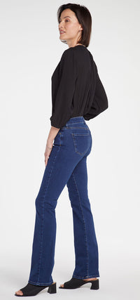 Barbara Bootcut Jeans Medium Blue Premium Denim (Tall) | Quinn | Denim | NYDJ