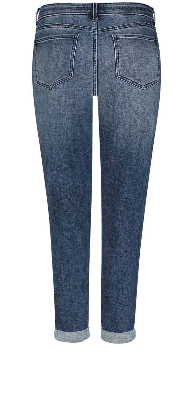 Margot Girlfriend Jeans Medium Blue Premium Denim (Petite) | Caliente | Denim | NYDJ