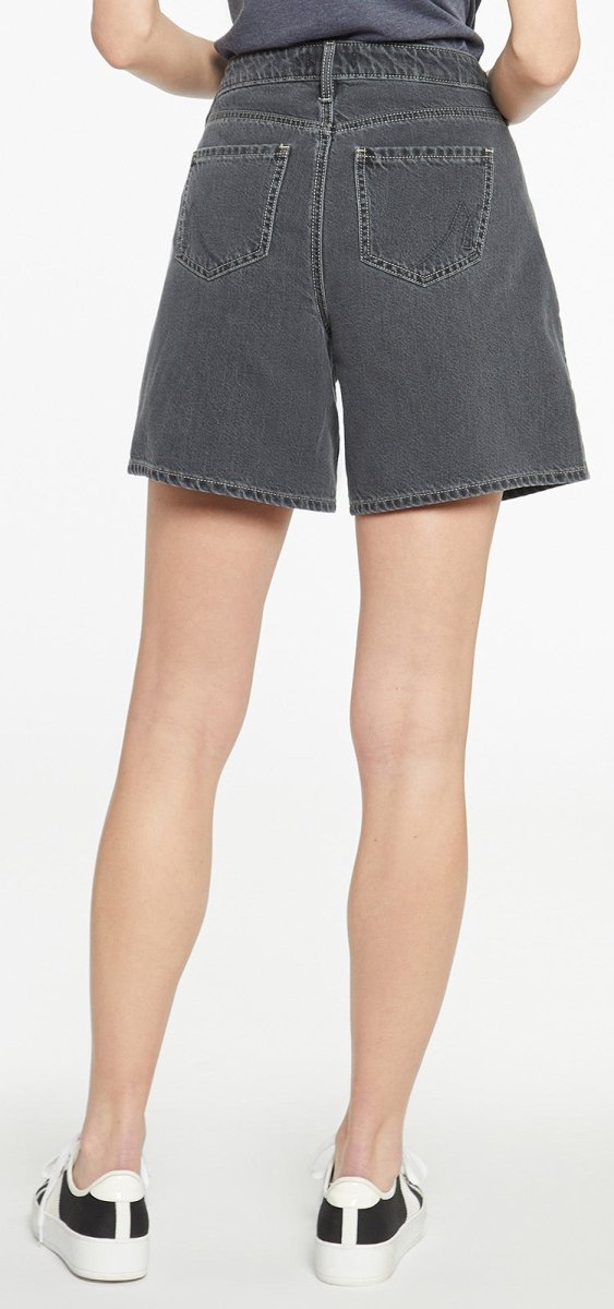 Reese A-Line Denim Shorts Grey | Nevada | Pants | NYDJ