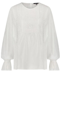 Victoria Blouse Optic White | Optic White | Blouse | NYDJ